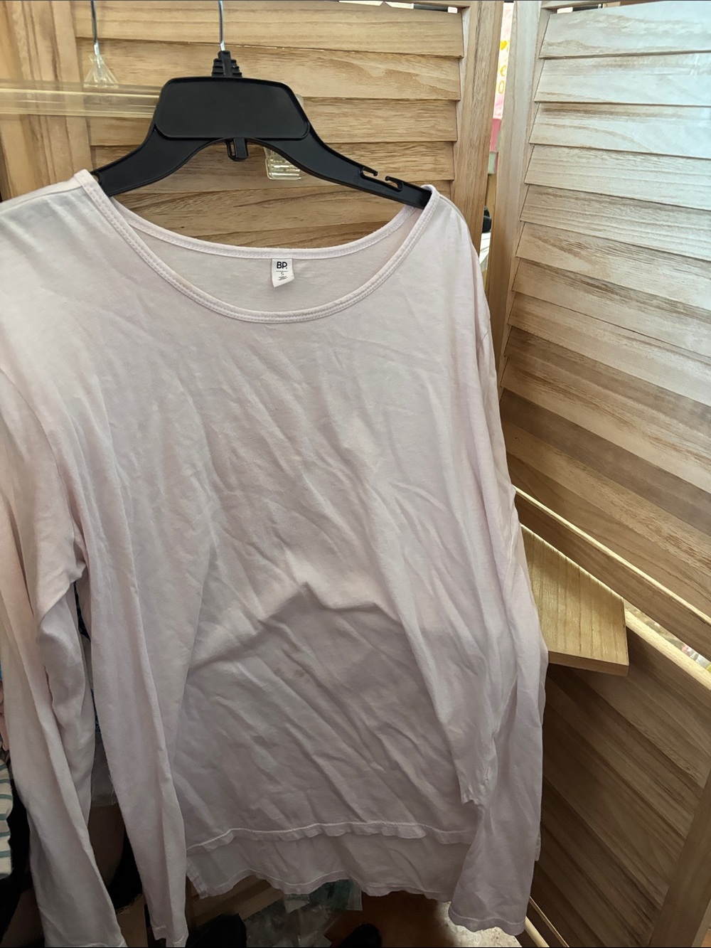 bp Soft  Long-Sleeve Crew Tee Small